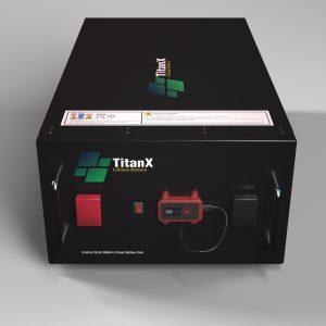TitanX 25.6V 280Ah Smart LiFePo4 Akü